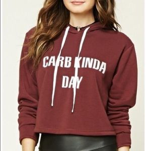 Cute cropped hoodie💕